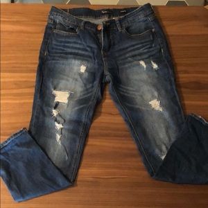 Distressed Skinny Jeans